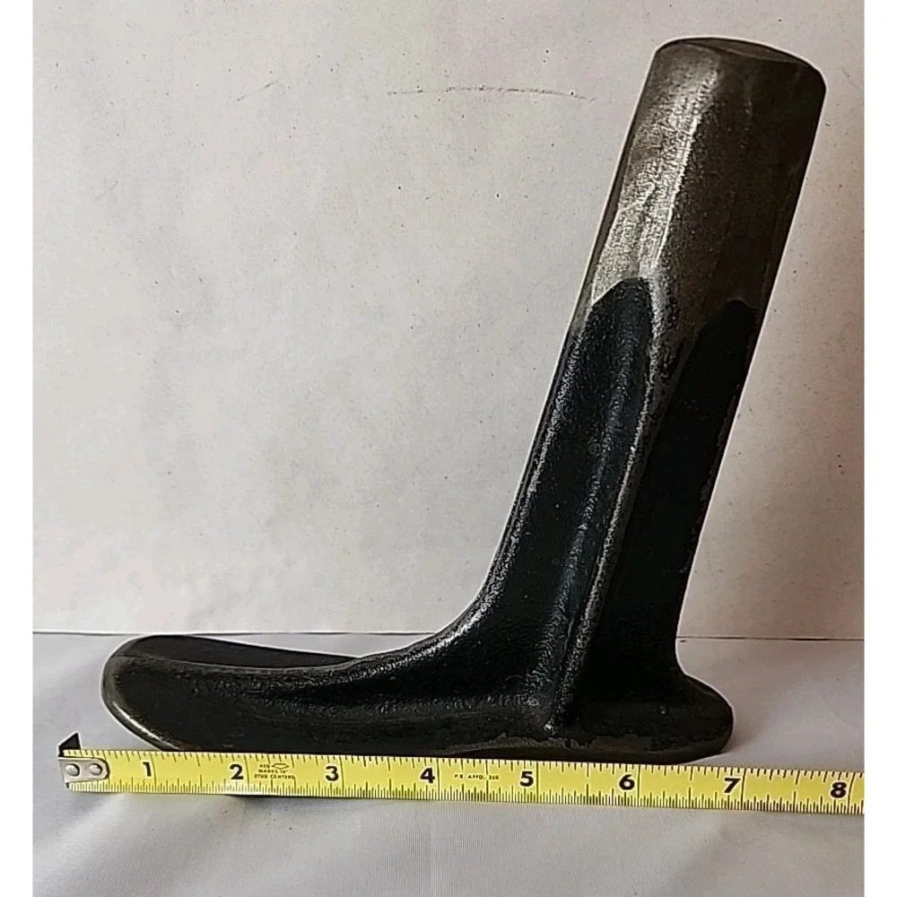 Antique Cast Iron Cobbler Shoe/Boot Mold CJ8 Rustic Farm Decor 7
